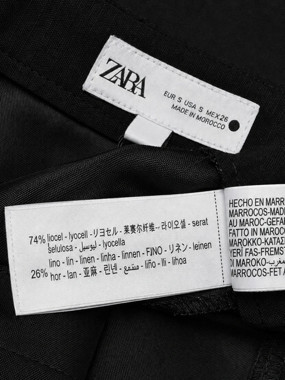 Zara chic black